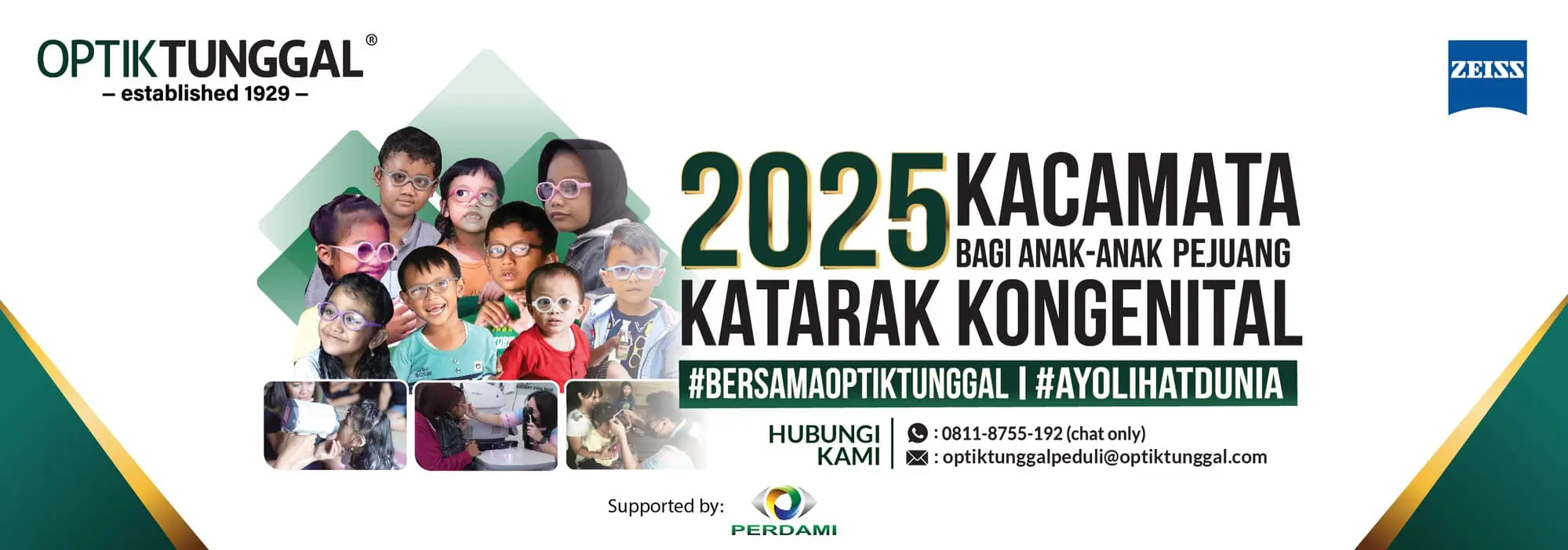 Program Peduli Kasih dari Optik Tunggal